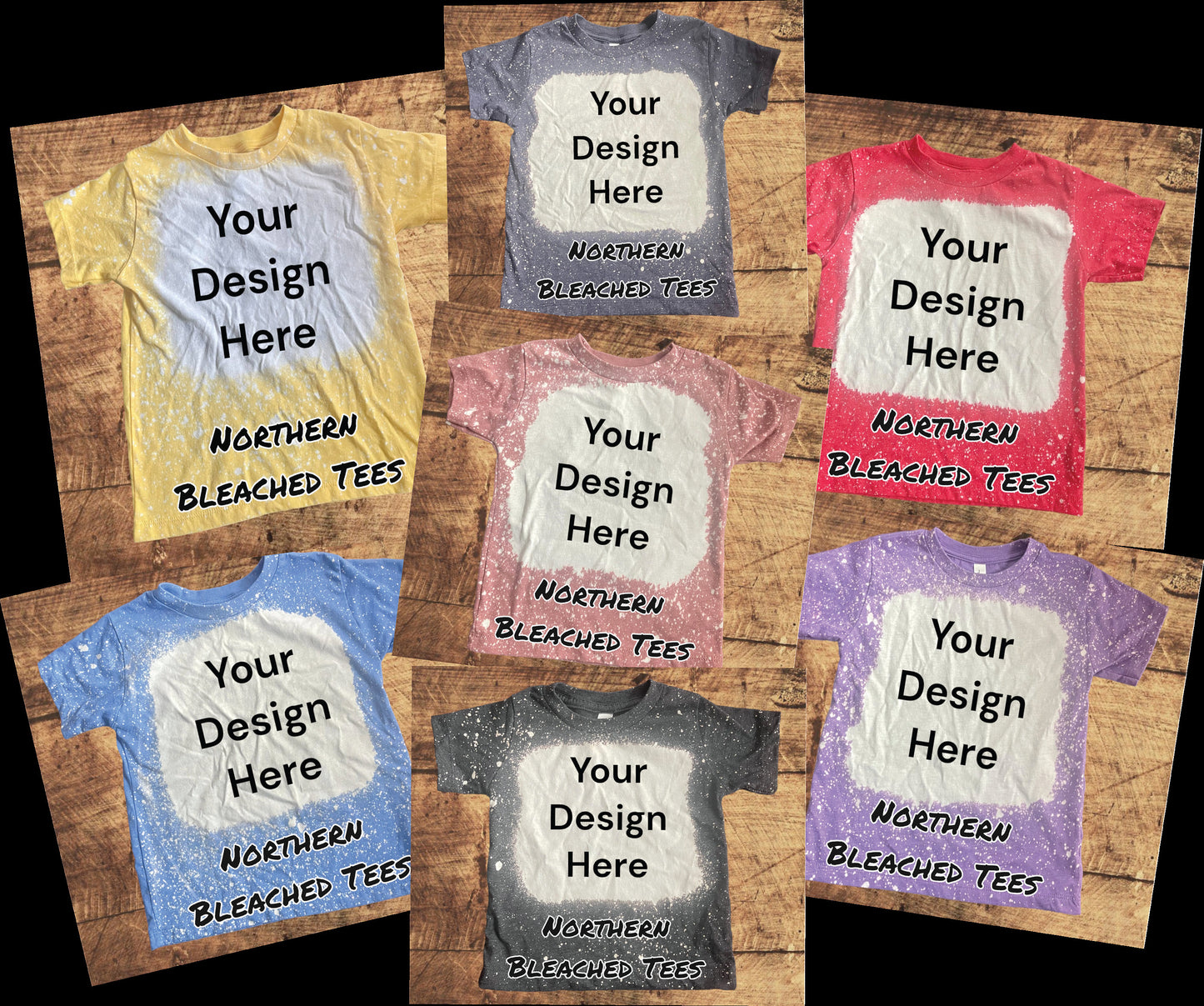 40 Toddler Bleached Blank Tshirts, Sublimation, Bleached Tshirts, Blank Bleached Tshirt, Wholesale, Bleached Tees, Toddler Shirts, unisex